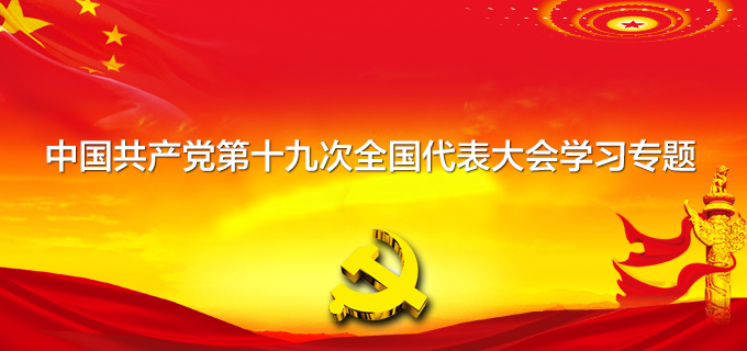 中國共產黨第十九次全國代表大會學習專題